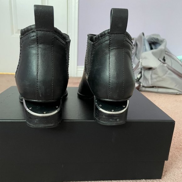 Alexander Wang Black Kori Ankle Boots - Picture 2 of 8